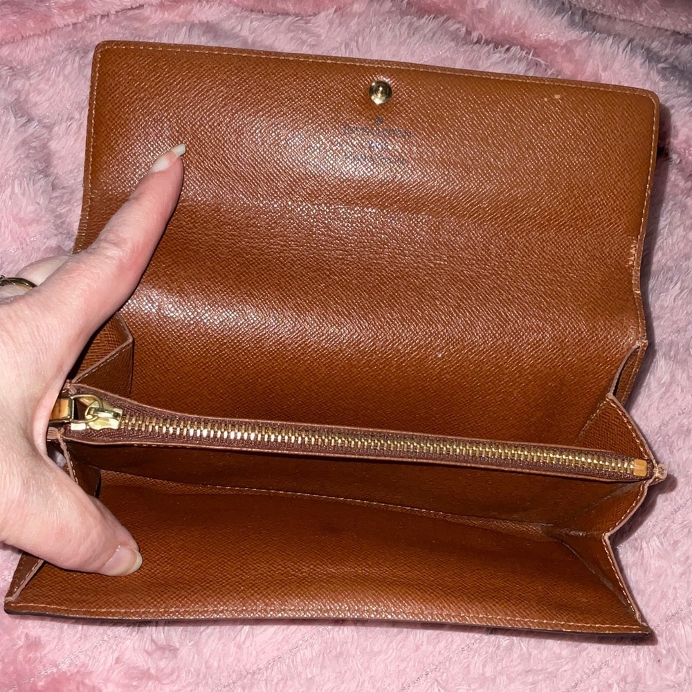 Louis Vuitton Brown Monogram Wallet - Picture 7 of 14
